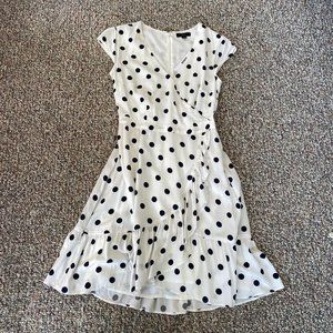 NWT J. Crew Polka Dot Dress